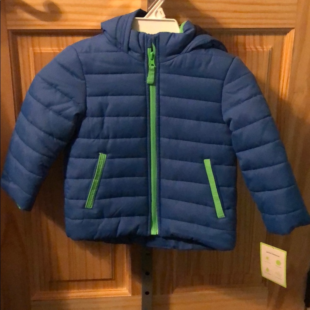 Blue Jacket with Hood